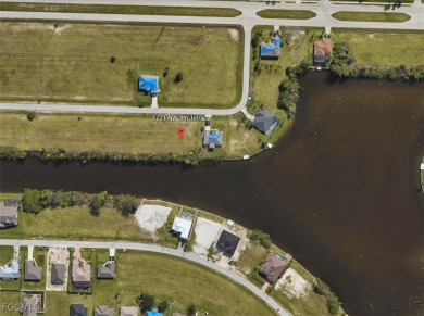 Prime Canal/Lakefront Lot in Cape Coral - Cleared and Ready to on Burnt Store Golf Club in Florida - for sale on GolfHomes.com, golf home, golf lot