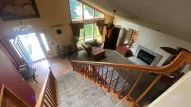 MAJOR POTENTIAL with this Custom built contemporary 1.5 story on Lakes of the Four Seasons Country Club in Indiana - for sale on GolfHomes.com, golf home, golf lot