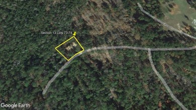 Two partially cleard and ready to build lots with access to on Rayburn Country Club in Texas - for sale on GolfHomes.com, golf home, golf lot