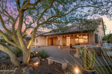 Nestled on a premier golf course lot on the 18th green, this on Saddlebrooke Ranch Golf Club in Arizona - for sale on GolfHomes.com, golf home, golf lot