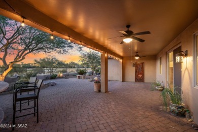 Nestled on a premier golf course lot on the 18th green, this on Saddlebrooke Ranch Golf Club in Arizona - for sale on GolfHomes.com, golf home, golf lot