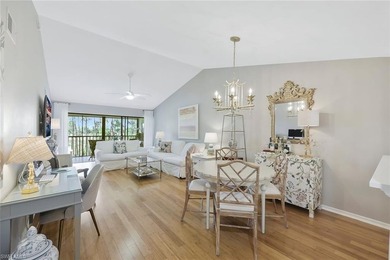 Enjoy elevated living in this beautifully updated two-bedroom on Royal Palm Golf Club in Florida - for sale on GolfHomes.com, golf home, golf lot