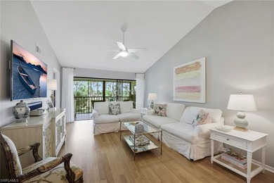 Enjoy elevated living in this beautifully updated two-bedroom on Royal Palm Golf Club in Florida - for sale on GolfHomes.com, golf home, golf lot