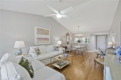 Enjoy elevated living in this beautifully updated two-bedroom on Royal Palm Golf Club in Florida - for sale on GolfHomes.com, golf home, golf lot