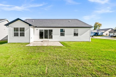 Welcome to this stunning new construction ranch home by Jodi on The Den at Fox Creek in Illinois - for sale on GolfHomes.com, golf home, golf lot