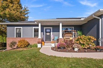 Welcome home to this Fox Creek gem built in 2021-where style on The Den at Fox Creek in Illinois - for sale on GolfHomes.com, golf home, golf lot