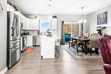 Welcome home to this Fox Creek gem built in 2021-where style on The Den at Fox Creek in Illinois - for sale on GolfHomes.com, golf home, golf lot