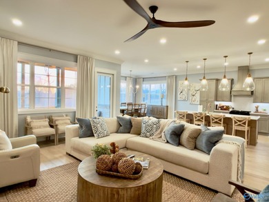 Step into this professionally decorated 3-bedroom, 2-bath home on Gunters Landing in Alabama - for sale on GolfHomes.com, golf home, golf lot