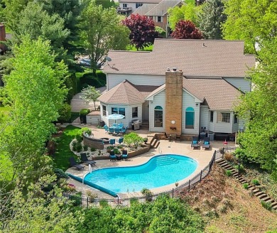 Stunning custom-built 5-bedroom, 4.5-bath home overlooks the on Chenoweth Golf Course in Ohio - for sale on GolfHomes.com, golf home, golf lot