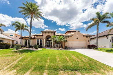 Stunning WATERFRONT custom pool home located in desirable deed on Saint Andrews South Golf Club in Florida - for sale on GolfHomes.com, golf home, golf lot
