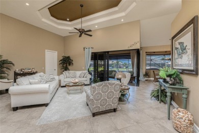 Stunning WATERFRONT custom pool home located in desirable deed on Saint Andrews South Golf Club in Florida - for sale on GolfHomes.com, golf home, golf lot