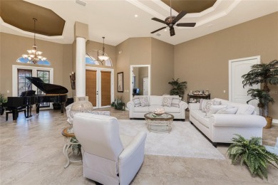Stunning WATERFRONT custom pool home located in desirable deed on Saint Andrews South Golf Club in Florida - for sale on GolfHomes.com, golf home, golf lot
