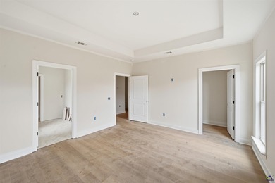 This partially finished new construction home offers a rare on Southern Hills Golf Club in Georgia - for sale on GolfHomes.com, golf home, golf lot