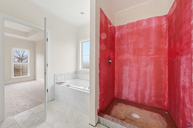 This partially finished new construction home offers a rare on Southern Hills Golf Club in Georgia - for sale on GolfHomes.com, golf home, golf lot