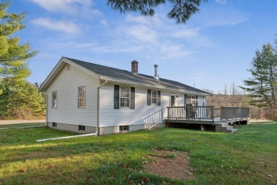 This 3-bedroom, 1.5-bath ranch sits on 5 acres and offers a on Natanis Golf Course in Maine - for sale on GolfHomes.com, golf home, golf lot