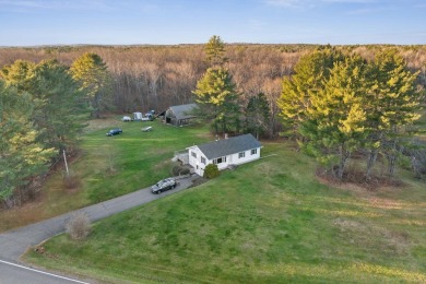 This 3-bedroom, 1.5-bath ranch sits on 5 acres and offers a on Natanis Golf Course in Maine - for sale on GolfHomes.com, golf home, golf lot