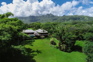 Tucked away in absolute seclusion, this expansive estate spans 3 on Princeville Golf Resort in Hawaii - for sale on GolfHomes.com, golf home, golf lot