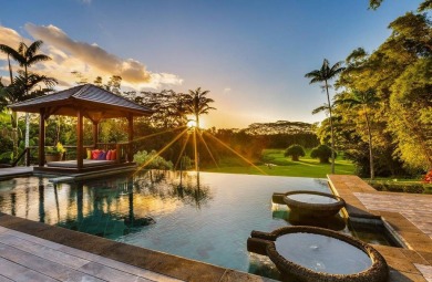 Tucked away in absolute seclusion, this expansive estate spans 3 on Princeville Golf Resort in Hawaii - for sale on GolfHomes.com, golf home, golf lot
