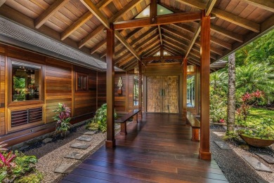 Tucked away in absolute seclusion, this expansive estate spans 3 on Princeville Golf Resort in Hawaii - for sale on GolfHomes.com, golf home, golf lot