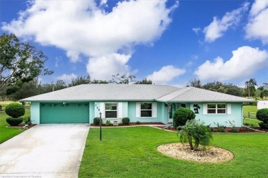 ENJOY GOLF COURSE VIEWS from this lovely home situated on the on Sebring Golf Club in Florida - for sale on GolfHomes.com, golf home, golf lot