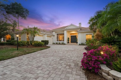 This exquisite four-bedroom home is majestically situated on the on University Park Country Club in Florida - for sale on GolfHomes.com, golf home, golf lot