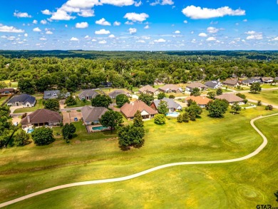 This beautiful custom home on the golf course in Hideaway Lake on Hide-A-Way Lake Golf Course in Texas - for sale on GolfHomes.com, golf home, golf lot