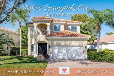 LOVEABLE LAKES OF ESTERO!!! THERE IS SO MUCH TO LOVE about this on Shadow Wood Country Club in Florida - for sale on GolfHomes.com, golf home, golf lot