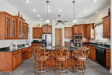 Showstopping custom home in sought-after Mariners Cove of Oak on Oak Harbor Golf Club in Louisiana - for sale on GolfHomes.com, golf home, golf lot