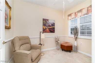 Relax out on the lanai and enjoy the tranquil preserve views on Legends Golf and Country Club in Florida - for sale on GolfHomes.com, golf home, golf lot