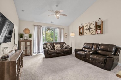 Welcome to this charming 2 bedroom, 2 bathroom top-floor condo on Barefoot Resort and Golf Club  in South Carolina - for sale on GolfHomes.com, golf home, golf lot