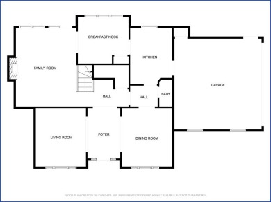 Great family home built by Leary Brown.  Hardwood floors and on Maple Ridge Golf Club in Georgia - for sale on GolfHomes.com, golf home, golf lot