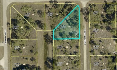 This 0.30-acres, Oversized lot, offers ample space to build your on Mirror Lakes Golf Club in Florida - for sale on GolfHomes.com, golf home, golf lot