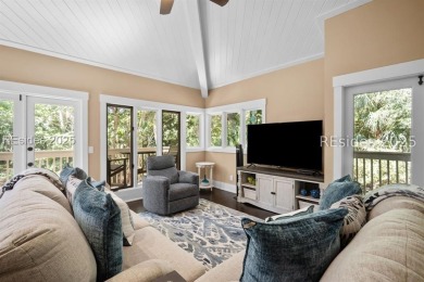 This is the most special St. Andrews Villa end unit to be sold on Palmetto Dunes Golf Course and Resort in South Carolina - for sale on GolfHomes.com, golf home, golf lot