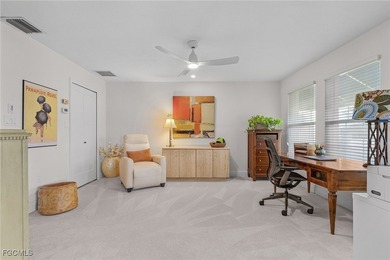 Move right into to this light and airy Carriedale cottage. A on Fiddlesticks Country Club in Florida - for sale on GolfHomes.com, golf home, golf lot