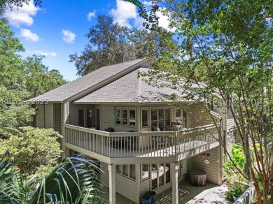 This is the most special St. Andrews Villa end unit to be sold on Palmetto Dunes Golf Course and Resort in South Carolina - for sale on GolfHomes.com, golf home, golf lot