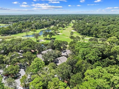 This is the most special St. Andrews Villa end unit to be sold on Palmetto Dunes Golf Course and Resort in South Carolina - for sale on GolfHomes.com, golf home, golf lot