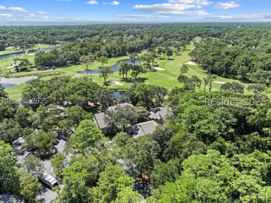 This is the most special St. Andrews Villa end unit to be sold on Palmetto Dunes Golf Course and Resort in South Carolina - for sale on GolfHomes.com, golf home, golf lot
