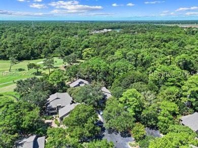 This is the most special St. Andrews Villa end unit to be sold on Palmetto Dunes Golf Course and Resort in South Carolina - for sale on GolfHomes.com, golf home, golf lot