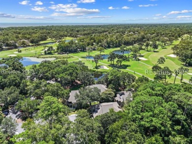 This is the most special St. Andrews Villa end unit to be sold on Palmetto Dunes Golf Course and Resort in South Carolina - for sale on GolfHomes.com, golf home, golf lot
