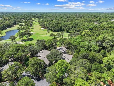 This is the most special St. Andrews Villa end unit to be sold on Palmetto Dunes Golf Course and Resort in South Carolina - for sale on GolfHomes.com, golf home, golf lot