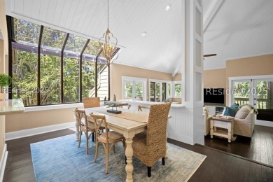 This is the most special St. Andrews Villa end unit to be sold on Palmetto Dunes Golf Course and Resort in South Carolina - for sale on GolfHomes.com, golf home, golf lot