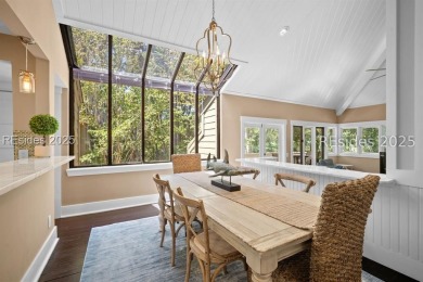 This is the most special St. Andrews Villa end unit to be sold on Palmetto Dunes Golf Course and Resort in South Carolina - for sale on GolfHomes.com, golf home, golf lot