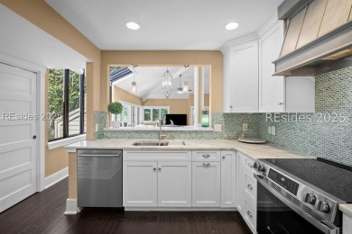 This is the most special St. Andrews Villa end unit to be sold on Palmetto Dunes Golf Course and Resort in South Carolina - for sale on GolfHomes.com, golf home, golf lot