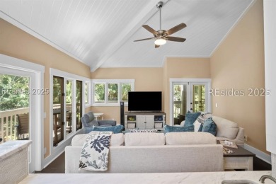 This is the most special St. Andrews Villa end unit to be sold on Palmetto Dunes Golf Course and Resort in South Carolina - for sale on GolfHomes.com, golf home, golf lot