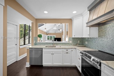 This is the most special St. Andrews Villa end unit to be sold on Palmetto Dunes Golf Course and Resort in South Carolina - for sale on GolfHomes.com, golf home, golf lot