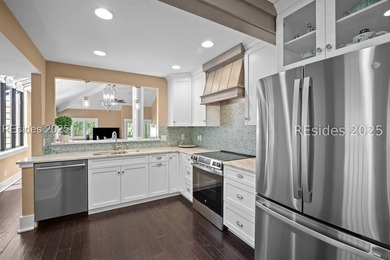 This is the most special St. Andrews Villa end unit to be sold on Palmetto Dunes Golf Course and Resort in South Carolina - for sale on GolfHomes.com, golf home, golf lot