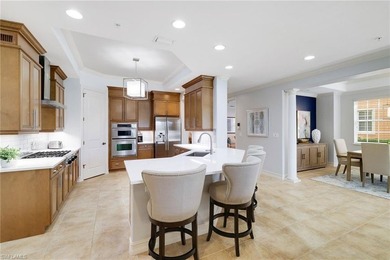 Experience resort-style living in this recently renovated custom on Miromar Lakes Golf Club in Florida - for sale on GolfHomes.com, golf home, golf lot