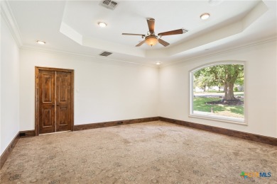 Four bedroom/four bath home with a game room overlooks Mill on Mill Creek Golf Club in Texas - for sale on GolfHomes.com, golf home, golf lot