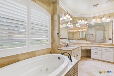 Four bedroom/four bath home with a game room overlooks Mill on Mill Creek Golf Club in Texas - for sale on GolfHomes.com, golf home, golf lot