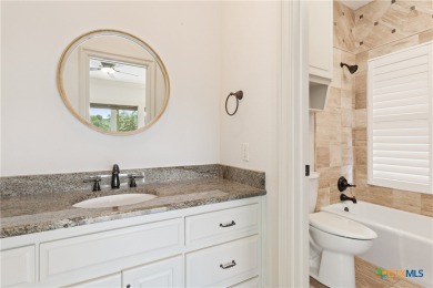 Four bedroom/four bath home with a game room overlooks Mill on Mill Creek Golf Club in Texas - for sale on GolfHomes.com, golf home, golf lot